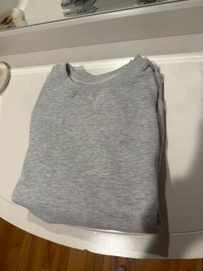 Light Gray women’s  Crewneck Sweatshirt